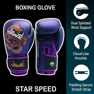 ถุงมือชกมวยคุณภาพสูงแบบ OEM ผลิตตามสั่ง ทำจากหนังวัวแท้ ถุงมือมวยไทย ถุงมือชกมวยสำหรับการฝึกซ้อมระดับมืออาชีพ - Product Image 3