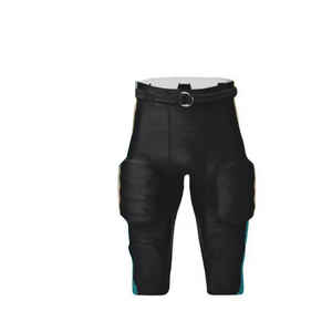 Uniformes personnalisés de maillot de football américain pour hommes, matériel respirant, sergé cousu XL, grande taille, concevez votre propre numéro de nom d'équipe - Product Image 4