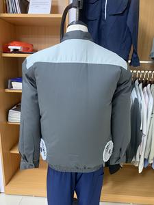 Chaqueta de Trabajo de Alta Visibilidad para Hombre, Tela TC, Duradera y Transpirable, Marca Vietnamita FMF, Gris - Product Image 5