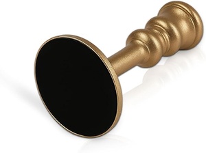 Bougeoir en aluminium moderne personnalisé Bougeoir élégant pour dîner de mariage pour la maison Décoration de Noël Décoration de table - Product Image 2