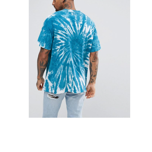 T-shirt en coton tie-dye personnalisé avec logo, grande taille pour hommes, mode estivale, design sur mesure, prix de gros BD - Product Image 6