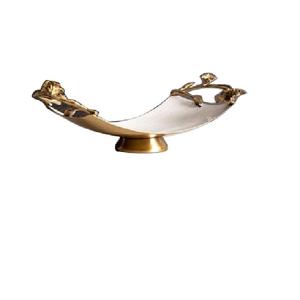 Bol de service de fruits à finition antique pour les centres de table à manger à la maison - Product Image 3