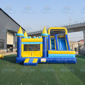 Buena calidad castillo inflable hinchable rebote Casa de salto gorila Pvc Casa de juego Combo equipo de entretenimiento - Product Image 1