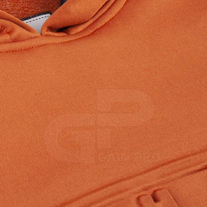 Sweat à capuche en relief 3D avec impression de logo Pull personnalisé en polaire Streetwear à capuche pour hommes - Product Image 3