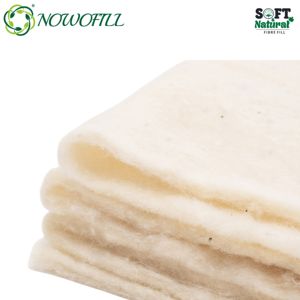 Guata de lana merina 100% para prendas y textiles para el hogar Material de patrón crudo - Product Image 2