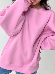 เสื้อฮู้ดผ้าฟลีซปักลายทุกฤดู ทรงโอเวอร์ไซส์ พิมพ์ลายด้านหน้า สไตล์ลำลอง สตรีทแวร์ แฟชั่นฤดูใบไม้ผลิและฤดูใบไม้ร่วง - Product Image 3