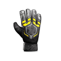 Gants de gardien de but professionnels en gros, couleur personnalisée, légers, respirants, en latex et cuir PU, protection UV, football