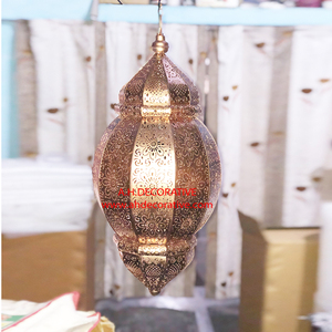 Lanterne étoile suspendue en ambre avec lampe chauffante Design unique Jardin de Noël Lanterne à bougie décorative pour toit et arbre - Product Image 5