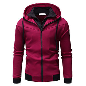 Super Quality <b>Men's</b> <b>Hoodies</b> Lightweight Breathable New Design Full Zip Casual Wear Hot Sale Fashionable Custom Made Spring Print - Product Image 2