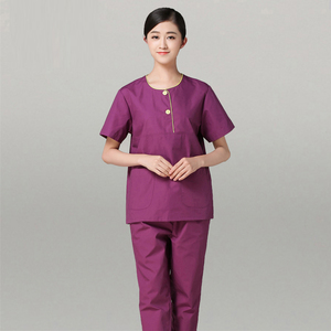 Uniformes Médicos Unisex de Polialgodón para Hospitales, Conjuntos de Uniformes para Médicos, Enfermeras y Clínicas - Product Image 2