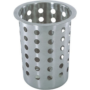 Ensemble de 3 porte-couverts en acier inoxydable, finition argentée, organisateur d'ustensiles pour comptoir - Product Image 4