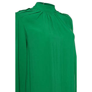 เสื้อคลุมผ้าชีฟองถักคอตตอนทอคอจีนของผู้หญิง - Product Image 2