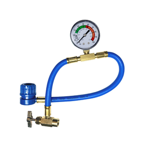 Manómetro de Presión para Aire Acondicionado de Grado Industrial con Conectores de Latón y Válvulas de Acero Inoxidable para Resistencia a la Corrosión - Product Image 5