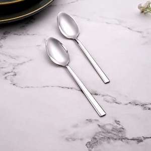 Morning Shine <b>Set</b> of 2 Long-Handled Spoons for Measuring and Serving Coffee <b>Tea</b> or Desserts 10ml Capacity - Product Image 5