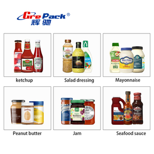 เครื่องบรรจุซอสพริกมาล่าอัตโนมัติความแม่นยำสูงสำหรับบรรจุซอสกระเทียมลงในขวดพลาสติกและขวดแก้ว - Product Image 2