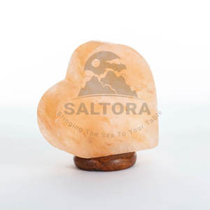 Pakistán hizo sal en forma de corazón mejor producto sal en forma de corazón decoración del hogar lámpara de sal en forma de corazón - Product Image 6