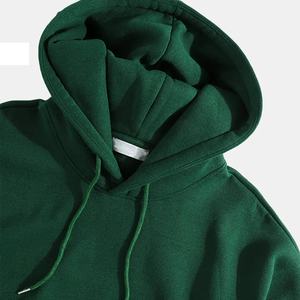 Pull à capuche pour hommes 500 GSM épais 100% coton brodé thermique chaleur hivernale quantité minimale de commande bas service OEM en vrac disponible - Product Image 2