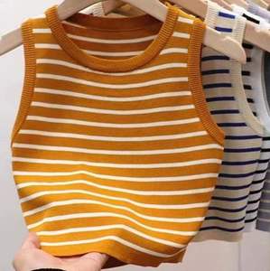 Débardeur sans manches pour femme, t-shirt de fitness extensible, léger, pour entraînement, yoga, vêtements de sport, haut de sport - Product Image 3