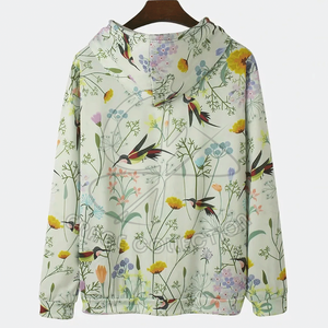 เสื้อฮู้ดแขนยาวพิมพ์ลายสำหรับอุตสาหกรรมดีไซน์ใหม่ล่าสุดของ Grace Collection ขนาด XS Puff Technics - Product Image 2