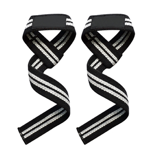 Venta al por mayor de muñequeras de fitness con logotipo personalizado de alta calidad de cuero gimnasio equipo de levantamiento de pesas hecho en Pakistán - Product Image 5