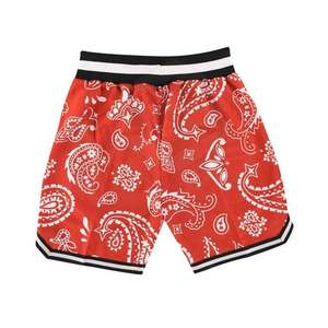 Ropa cómoda para hombre Pantalones cortos deportivos Precio bajo Tamaño personalizado Hombres Pantalones cortos de malla de sublimación - Product Image 5