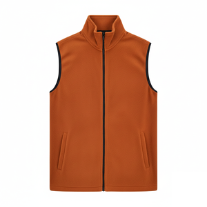 Hunting <b>Fleece</b> <b>Vest</b> Windproof Sleeveless Outdoor Gilet Front Zipper Custom Outdoor Apparel Winter Hiking <b>Vest</b> - Product Image 2
