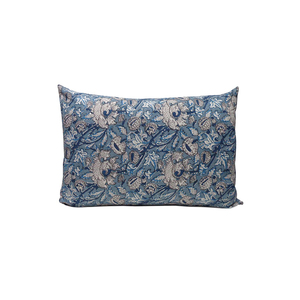 Bloque de mano impreso 100% algodón patrón Floral sofá fundas de almohada 20 láminas de tela funda de almohada Cierre de sobre suministro a granel - Product Image 5