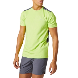 T-shirt vintage en coton-lyocell Performance Léger Homme Séchage rapide Entraînement actif Respirant Extensible Anti-UV Haut de sport personnalisé - Product Image 1