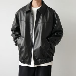 Veste universitaire homme avec tissu en coton léger et poignets côtelés - Product Image 5