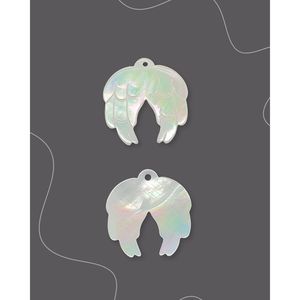 Componentes y Accesorios de Joyería Wing White MOP - Product Image 1