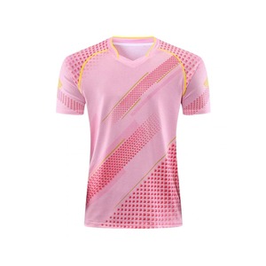 Uniformes de Tenis Personalizados 2025 de Alta Calidad con Diseño Moderno para Adultos, Cuello en V Corto, Logotipo Frontal Ecológico, Absorción de Humedad en 4 Direcciones - Product Image 2