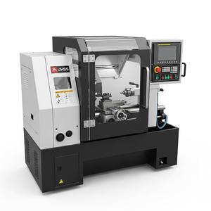 เครื่องกลึงซีเอ็นซีขนาดเล็กยี่ห้อซีเมนส์ 220 โวลต์ แกนเดี่ยว 2 แกน ทำงานได้หลากหลาย สำหรับงานกลึงชิ้นงานขนาดเล็ก ความแม่นยำสูง รองรับการกลึง ปาดหน้า ต๊าปเกลียว - Product Image 6