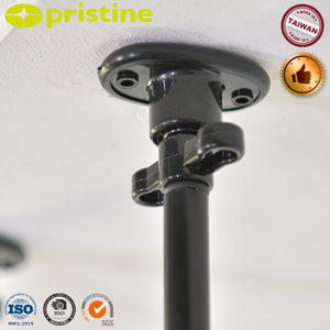 Mit ที่แขวนเก็บของแบบยืดหดได้ทำจากโลหะอุปกรณ์จัดระเบียบห้องภายในบ้านแบบประกอบง่าย - Product Image 5