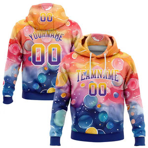 2025 venta al por mayor cómoda ropa de gimnasio algodón mezclado pulóver deportes Sudadera con capucha equipo nombre estampado otoño sudadera uniforme OEM ODM - Product Image 3