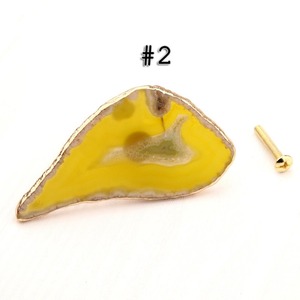 ชุดมือจับประตูคริสตัลอาเกตหรูหราหรูหราหรูหราลูกบิดตู้หินธรรมชาติขัดเงาหรูหราสำหรับการตกแต่งภายในที่ทันสมัยและได้รับแรงบันดาลใจจากความรัก - Product Image 1