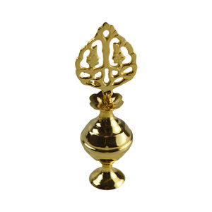 Hecho EN LA India Kohl Pot Diseño de metal de latón Surme Daani Mujeres Diseño de maquillaje Ojo natural Polvo negro Surma Pots - Product Image 6