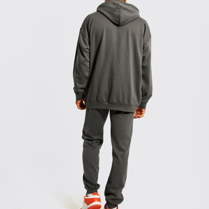 Chándal estampado personalizado para hombre de alta calidad 100% algodón de secado rápido diseño transpirable invierno adultos chándales estampados - Product Image 2