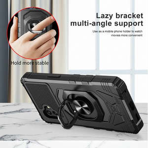 Étuis magnétiques avec support anneau vert pour Samsung Galaxy Xcover7 Pro, Samsung Galaxy Xcover6 Pro, Xcover6 - Product Image 2