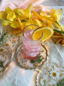 ที่รองแก้วทำจากเรซินแผ่นรองวอลนัทตกแต่งโต๊ะอย่างยั่งยืนสำหรับบ้านร้านอาหารสำนักงานหรือคาเฟ่สไตล์คลาสสิก - Product Image 2