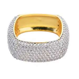 แหวนเพชรแบบฮิปฮอปสุดหรูสำหรับสตรีทแวร์และงานปาร์ตี้ - Product Image 3