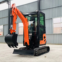 Mini-excavatrice sur chenilles YUMO 1,4 tonne avec moteur Laidong haute efficacité et godet d'une capacité de 0,06 m³