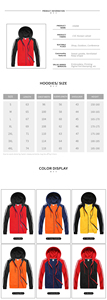 Mens e Senhoras personalizado Sublimation hoodies fabricante de linha de produção estritamente controlada