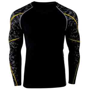 Custom Made Sublimated Rash Guards Camisa de compresión MMA de alta calidad Venta al por mayor Hombres Rash Guard para hombres - Product Image 2