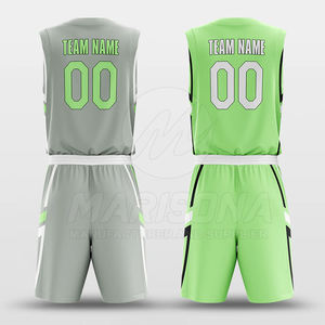 <b>Professional</b> Made Latest Design Reversible Basketball Uniform New Arrival <b>Light</b> Weight Reversible Basketball Uniform - Product Image 2