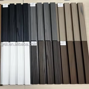 LINGRUI CE Certified Outdoor WPC <strong>PVC</strong> <strong>Wall</strong> <strong>Cladding</strong> 219*26mm Co-extrusion Panel Exterior <strong>Wall</strong> Panels Outdoor - Product Image 1