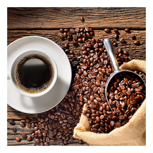 Granos de café Arábica tostados frescos y polvo de café Sabor rico aromático Perfecto para Espresso Cappuccino Latte y Mocha - Product Image 1