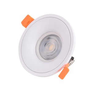 Anneau en aluminium encastré rond fixe modèle Reto 85x42mm. (Cristal Record 01-047-01-000) - Product Image 2