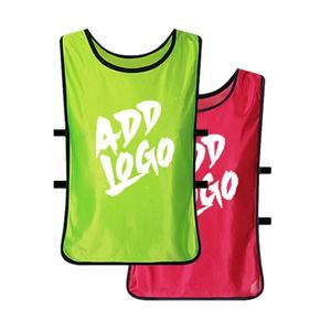 Factory Direct Sale Cheap Reversible Double-Sided Mesh Soccer <b>Training</b> <b>Bib</b> Vest Custom Designs Light Breathable Quick-drying - Product Image 1