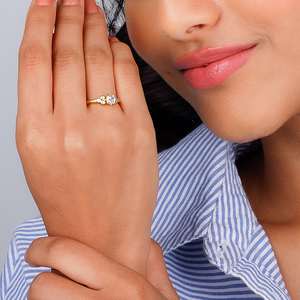Bague en diamant Golden Moments un moment rempli de magie - Product Image 1