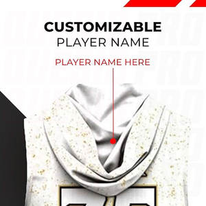 Sweat à capuche de football personnalisé 7v7, imprimé sur mesure avec nom et numéro, vêtements de sport respirants, tailles homme, femme et enfant, XS à 5XL - Product Image 4